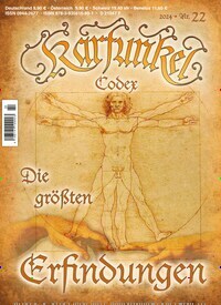 Titelbild der Ausgabe 22/2024 von Karfunkel Codex. Diese Zeitschrift und viele weitere Reisemagazine, Freizeitmagazine und Wissensmagazine als Abo oder epaper bei United Kiosk online kaufen.