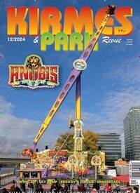 Titelbild der Ausgabe 12/2024 von Kirmes & Park Revue. Diese Zeitschrift und viele weitere Freizeit-Fachmagazine und Hobby-Fachzeitschriften als Abo oder epaper bei United Kiosk online kaufen.