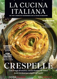 Titelbild der Ausgabe 1/2025 von La Cucina Italiana. Diese Zeitschrift und viele weitere Gartenzeitschriften und Wohnzeitschriften als Abo oder epaper bei United Kiosk online kaufen.