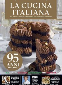 Titelbild der Ausgabe 11/2024 von La Cucina Italiana. Diese Zeitschrift und viele weitere Gartenzeitschriften und Wohnzeitschriften als Abo oder epaper bei United Kiosk online kaufen.