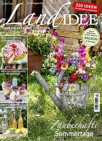Titelbild der Ausgabe 4/2024 von LandIDEE. Diese Zeitschrift und viele weitere Gartenzeitschriften und Wohnzeitschriften als Abo oder epaper bei United Kiosk online kaufen.