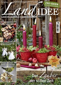 Titelbild der Ausgabe 6/2024 von LandIDEE. Diese Zeitschrift und viele weitere Gartenzeitschriften und Wohnzeitschriften als Abo oder epaper bei United Kiosk online kaufen.