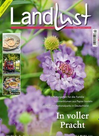 Titelbild der Ausgabe 4/2024 von Landlust. Diese Zeitschrift und viele weitere Gartenzeitschriften und Wohnzeitschriften als Abo oder epaper bei United Kiosk online kaufen.