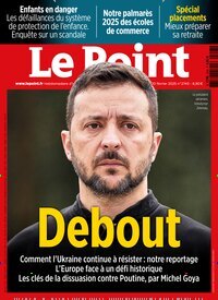 Titelbild der Ausgabe 8/2025 von Le Point. Diese Zeitschrift und viele weitere Wirtschaftsmagazine und Politikmagazine als Abo oder epaper bei United Kiosk online kaufen.