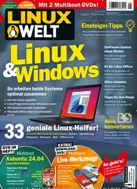 Titelbild der Ausgabe 5/2024 von LinuxWelt. Diese Zeitschrift und viele weitere Computerzeitschriften, Tabletmagazine und Smartphonemagazine als Abo oder epaper bei United Kiosk online kaufen.