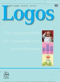 Titelbild der Ausgabe 4/2024 von Logos. Diese Zeitschrift und viele weitere Zeitschriften für Pädagogik als Abo oder epaper bei United Kiosk online kaufen.