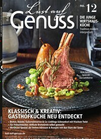 Titelbild der Ausgabe 12/2024 von Lust auf Genuss. Diese Zeitschrift und viele weitere Kochzeitschriften und Backzeitschriften als Abo oder epaper bei United Kiosk online kaufen.