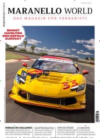 Titelbild der Ausgabe 1/2025 von Maranello World. Diese Zeitschrift und viele weitere Automagazine und Motorradzeitschriften als Abo oder epaper bei United Kiosk online kaufen.