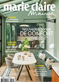 Titelbild der Ausgabe 8/2024 von Marie claire maison Frankreich. Diese Zeitschrift und viele weitere Gartenzeitschriften und Wohnzeitschriften als Abo oder epaper bei United Kiosk online kaufen.