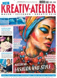 Titelbild der Ausgabe 146/2024 von Mein Kreativ Atelier. Diese Zeitschrift und viele weitere Modemagazine und DIY-Magazine als Abo oder epaper bei United Kiosk online kaufen.