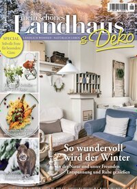 Titelbild der Ausgabe 6/2024 von Mein schönes Landhaus. Diese Zeitschrift und viele weitere Gartenzeitschriften und Wohnzeitschriften als Abo oder epaper bei United Kiosk online kaufen.