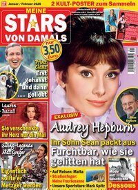 Titelbild der Ausgabe 1/2025 von Meine Stars von damals. Diese Zeitschrift und viele weitere Frauenzeitschriften als Abo oder epaper bei United Kiosk online kaufen.