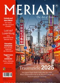 Titelbild der Ausgabe 6/2024 von Merian. Diese Zeitschrift und viele weitere Reisemagazine, Freizeitmagazine und Wissensmagazine als Abo oder epaper bei United Kiosk online kaufen.