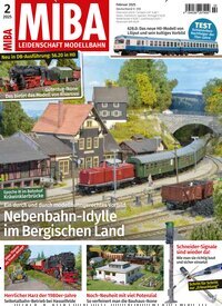 Titelbild der Ausgabe 2/2025 von MIBA Miniaturbahnen. Diese Zeitschrift und viele weitere Reisemagazine, Freizeitmagazine und Wissensmagazine als Abo oder epaper bei United Kiosk online kaufen.