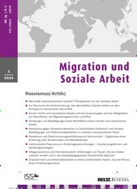 Titelbild der Ausgabe 1/2024 von Migration und Soziale Arbeit. Diese Zeitschrift und viele weitere Zeitschriften für Pädagogik als Abo oder epaper bei United Kiosk online kaufen.