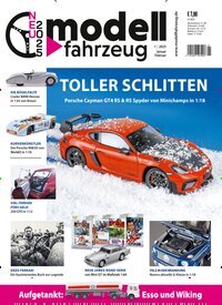 Titelbild der Ausgabe 1/2025 von Modell Fahrzeug. Diese Zeitschrift und viele weitere Reisemagazine, Freizeitmagazine und Wissensmagazine als Abo oder epaper bei United Kiosk online kaufen.