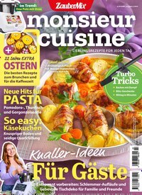 Titelbild der Ausgabe 2/2025 von monsieur cuisine by Mein Zaubertopf. Diese Zeitschrift und viele weitere Kochzeitschriften und Backzeitschriften als Abo oder epaper bei United Kiosk online kaufen.