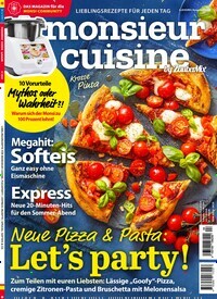Titelbild der Ausgabe 4/2024 von monsieur cuisine by Mein Zaubertopf. Diese Zeitschrift und viele weitere Kochzeitschriften und Backzeitschriften als Abo oder epaper bei United Kiosk online kaufen.