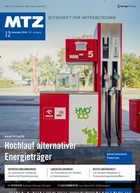 Titelbild der Ausgabe 12/2024 von MTZ - Motortechnische Zeitschrift. Diese Zeitschrift und viele weitere Industriemagazine und Handwerkmagazine als Abo oder epaper bei United Kiosk online kaufen.