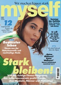 Titelbild der Ausgabe 7/2024 von myself. Diese Zeitschrift und viele weitere Frauenzeitschriften als Abo oder epaper bei United Kiosk online kaufen.
