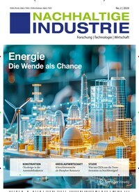 Titelbild der Ausgabe 2/2024 von Nachhaltige Industrie. Diese Zeitschrift und viele weitere Industriemagazine und Handwerkmagazine als Abo oder epaper bei United Kiosk online kaufen.