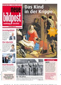 Titelbild der Ausgabe 52/2024 von neue bildpost. Diese Zeitschrift und viele weitere Kunstmagazine und Kulturmagazine als Abo oder epaper bei United Kiosk online kaufen.