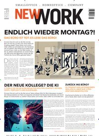 Titelbild der Ausgabe 1/2025 von New Work Magazine. Diese Zeitschrift und viele weitere Lifestylemagazine und Peoplemagazine als Abo oder epaper bei United Kiosk online kaufen.