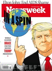 Titelbild der Ausgabe 36/2024 von Newsweek International. Diese Zeitschrift und viele weitere Wirtschaftsmagazine und Politikmagazine als Abo oder epaper bei United Kiosk online kaufen.