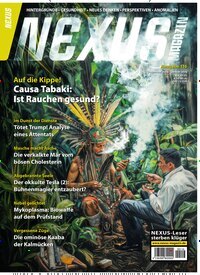 Titelbild der Ausgabe 116/2025 von Nexus Magazin. Diese Zeitschrift und viele weitere Reisemagazine, Freizeitmagazine und Wissensmagazine als Abo oder epaper bei United Kiosk online kaufen.