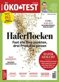 Titelbild der Ausgabe 10/2024 von ÖKO-TEST Magazin. Diese Zeitschrift und viele weitere Wirtschaftsmagazine und Politikmagazine als Abo oder epaper bei United Kiosk online kaufen.