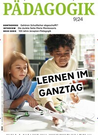 Titelbild der Ausgabe 9/2024 von Pädagogik. Diese Zeitschrift und viele weitere Zeitschriften für Pädagogik als Abo oder epaper bei United Kiosk online kaufen.