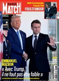 Titelbild der Ausgabe 10/2025 von Paris Match. Diese Zeitschrift und viele weitere Lifestylemagazine und Peoplemagazine als Abo oder epaper bei United Kiosk online kaufen.