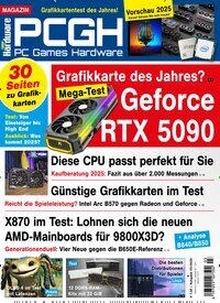 Titelbild der Ausgabe 3/2025 von PC Games Hardware Magazin. Diese Zeitschrift und viele weitere Computerzeitschriften, Tabletmagazine und Smartphonemagazine als Abo oder epaper bei United Kiosk online kaufen.