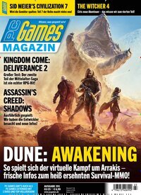 Titelbild der Ausgabe 3/2025 von PC Games Magazin. Diese Zeitschrift und viele weitere Computerzeitschriften, Tabletmagazine und Smartphonemagazine als Abo oder epaper bei United Kiosk online kaufen.