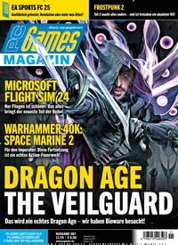 Titelbild der Ausgabe 11/2024 von PC Games Magazin. Diese Zeitschrift und viele weitere Computerzeitschriften, Tabletmagazine und Smartphonemagazine als Abo oder epaper bei United Kiosk online kaufen.