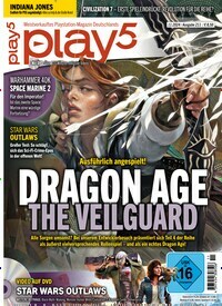 Titelbild der Ausgabe 11/2024 von Play5. Diese Zeitschrift und viele weitere Computerzeitschriften, Tabletmagazine und Smartphonemagazine als Abo oder epaper bei United Kiosk online kaufen.