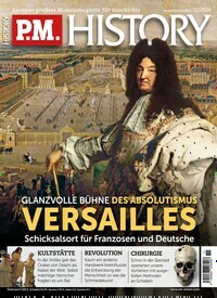 Titelbild der Ausgabe 11/2024 von PM History. Diese Zeitschrift und viele weitere Reisemagazine, Freizeitmagazine und Wissensmagazine als Abo oder epaper bei United Kiosk online kaufen.