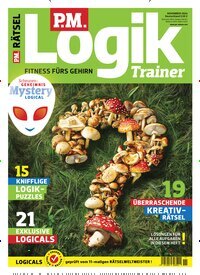 Titelbild der Ausgabe 11/2025 von PM Logik Trainer. Diese Zeitschrift und viele weitere Reisemagazine, Freizeitmagazine und Wissensmagazine als Abo oder epaper bei United Kiosk online kaufen.