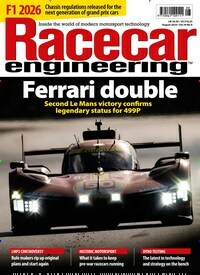 Titelbild der Ausgabe 8/2024 von Racecar engineering. Diese Zeitschrift und viele weitere Automagazine und Motorradzeitschriften als Abo oder epaper bei United Kiosk online kaufen.