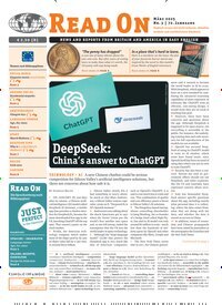 Titelbild der Ausgabe 3/2025 von Read on. Diese Zeitschrift und viele weitere Reisemagazine, Freizeitmagazine und Wissensmagazine als Abo oder epaper bei United Kiosk online kaufen.