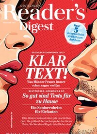 Titelbild der Ausgabe 2/2025 von Reader´s Digest Deutschland. Diese Zeitschrift und viele weitere Frauenzeitschriften als Abo oder epaper bei United Kiosk online kaufen.