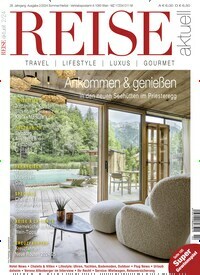Titelbild der Ausgabe 2/2024 von REISE aktuell. Diese Zeitschrift und viele weitere Reisemagazine, Freizeitmagazine und Wissensmagazine als Abo oder epaper bei United Kiosk online kaufen.