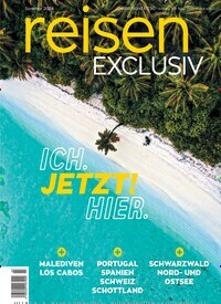 Titelbild der Ausgabe 3/2024 von reisen EXCLUSIV. Diese Zeitschrift und viele weitere Reisemagazine, Freizeitmagazine und Wissensmagazine als Abo oder epaper bei United Kiosk online kaufen.