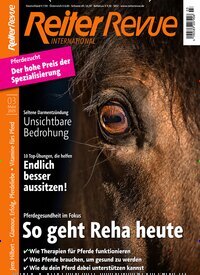 Titelbild der Ausgabe 3/2025 von Reiter Revue International. Diese Zeitschrift und viele weitere Sportmagazine als Abo oder epaper bei United Kiosk online kaufen.