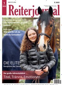 Titelbild der Ausgabe 1/2025 von Reiterjournal. Diese Zeitschrift und viele weitere Sportmagazine als Abo oder epaper bei United Kiosk online kaufen.