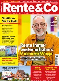 Titelbild der Ausgabe 2/2025 von Rente & Co. Diese Zeitschrift und viele weitere Wirtschaftsmagazine und Politikmagazine als Abo oder epaper bei United Kiosk online kaufen.