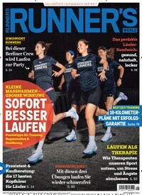 Titelbild der Ausgabe 9/2024 von Runners World. Diese Zeitschrift und viele weitere Sportmagazine als Abo oder epaper bei United Kiosk online kaufen.