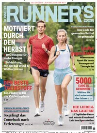 Titelbild der Ausgabe 11/2024 von Runners World. Diese Zeitschrift und viele weitere Sportmagazine als Abo oder epaper bei United Kiosk online kaufen.