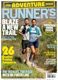 Titelbild der Ausgabe 7/2024 von Runners World UK. Diese Zeitschrift und viele weitere Sportmagazine als Abo oder epaper bei United Kiosk online kaufen.