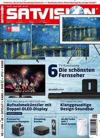 Titelbild der Ausgabe 1/2025 von Satvision. Diese Zeitschrift und viele weitere Audiomagazine, Filmmagazine und Fotozeitschriften als Abo oder epaper bei United Kiosk online kaufen.